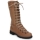 Chaussures Femme GYPK Boots Swamp STIVALE LACCI Marron clair