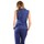 Vêtements Femme Gilets / Cardigans Sud Express GILET GAMBANI BLEU OCEAN Bleu