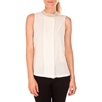 Vêtements Femme Tops / Blouses Vero Moda Haut ARMA 82935 Blanc Blanc
