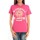 Vêtements Femme T-shirts manches courtes Sweet Company T-shirt Marshall Original M and Co 2346 Fushia Rose