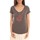 Vêtements Femme T-shirts manches courtes Blune T-Shirt Changer d'air CA-TF01E13 Gris Gris