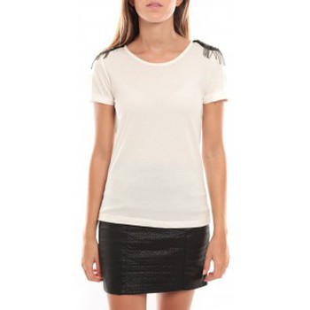 Vêtements Femme Tops / Blouses Vero Moda Barut SS Top 96915 Blanc Blanc
