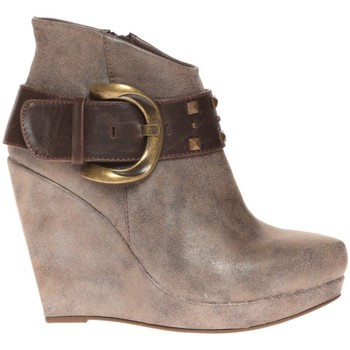 Chaussures Femme Low boots Cassis Côte d'Azur Bottines Anaee Belt Bronze Marron