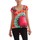 Vêtements Femme T-shirts manches courtes Desigual T-shirt Yury 41T2563 Rouge