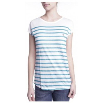 Vêtements Femme T-shirts manches courtes Little Marcel T-shirt Doldi Bleu Turquoise Bleu