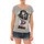 Vêtements Femme T-shirts manches courtes L'atelier Du Marais T-Shirt Want To See Gris Gris
