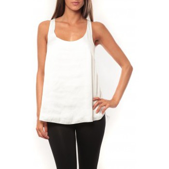 Vêtements Femme Tops / Blouses Vero Moda Tokio S/L Top It 10108950 Blanc Blanc