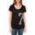 Vêtements Femme T-shirts manches courtes Tcqb Tee shirt SL1601 Noir Noir