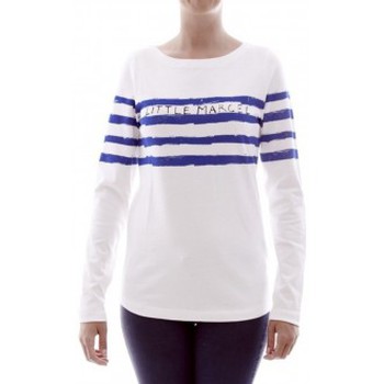 Vêtements Femme T-shirts manches courtes Little Marcel T-shirt Tiprint H14IBF213 Blanc Blanc