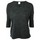 Vêtements Femme T-shirts manches courtes Vero Moda Poda Cool 3/4 Top GA 10115471 Noir Noir