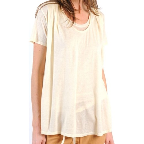 Vêtements Femme Clothing and Accessories up to 50 American Vintage TOP BEL20E11 NATUREL Beige
