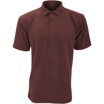 Vêtements Homme Polos manches courtes renowned for its stylish shirts and polos UCC003 Bordeaux