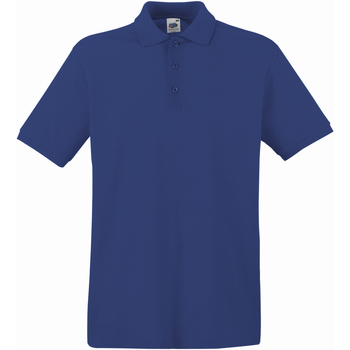 Vêtements Homme Polos manches courtes Fruit Of The Loom 63218 Bleu marine