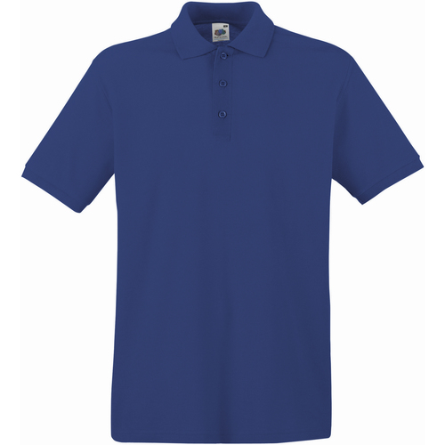 Vêtements Homme Polos manches courtes CARAMEL & CIE Premium Bleu