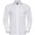 Vêtements Homme Chemises manches longues Russell Chemise de travail à manches longues 100% coton BC2735 Blanc