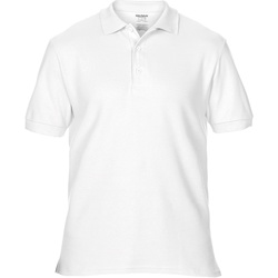 Vêtements Homme Polos manches courtes Gildan Premium Blanc