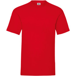 Vêtements Homme T-shirts wearing manches courtes Fruit Of The Loom 61036 Rouge