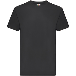 Vêtements Garçon T-shirts manches courtes Fruit Of The Loom Premium Noir