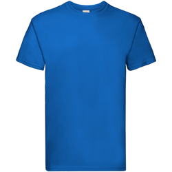 Vêtements Garçon T-shirts manches courtes Fruit Of The Loom Premium Bleu roI