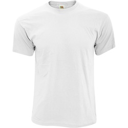 Vêplacket Homme T-shirts manches courtes Kapital Nordic fleece sweatshirt Grau 61082 Blanc