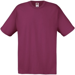 Vêtements Homme T-shirts manches courtes Fruit Of The Loom 61082 Bordeaux