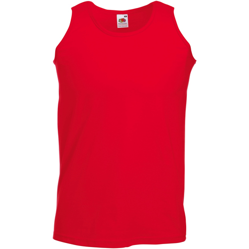Vêtements Homme Débardeurs / T-shirts sans manche Fruit Of The Loom 61098 Rouge