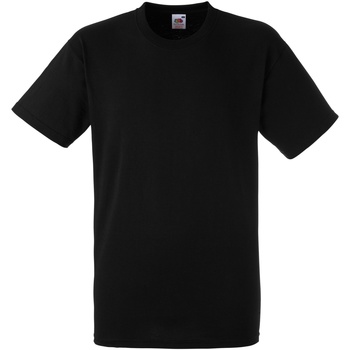Vêtements Homme T-shirts manches courtes Fruit Of The Loom 61212 Noir