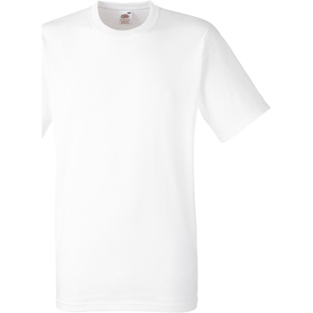 Vêtements Homme T-shirts and manches courtes Fruit Of The Loom 61212 Blanc