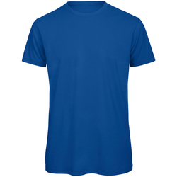 Vêtements Homme T-shirts pirates manches longues B And C TM042 Bleu