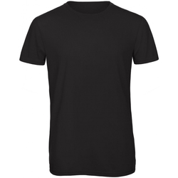 Vêtements Homme T-shirts manches courtes B And C TM055 Noir