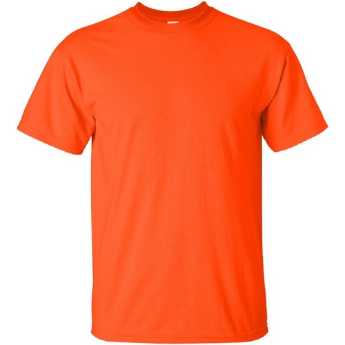 Vêtements Homme AMI Paris long-sleeved ribbed shirt Gildan Ultra Orange