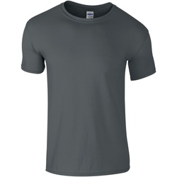 Vêtements Homme T-shirts manches courtes Gildan Soft-Style Gris foncé