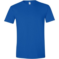 Vêtements Homme T-shirts manches courtes Gildan Soft-Style Bleu roi