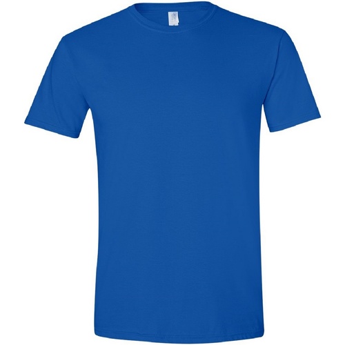 Vêtements Homme T-shirts manches courtes Gildan Soft-Style Bleu