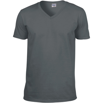 Vêtements m2010417a T-shirts manches courtes Gildan 64V00 Gris