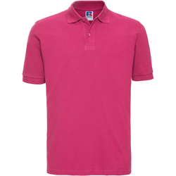 Vêtements Homme Polos manches courtes Russell 569M Fuchsia