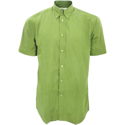 Vêtements Homme Chemises manches courtes Kustom Kit KK100 Vert