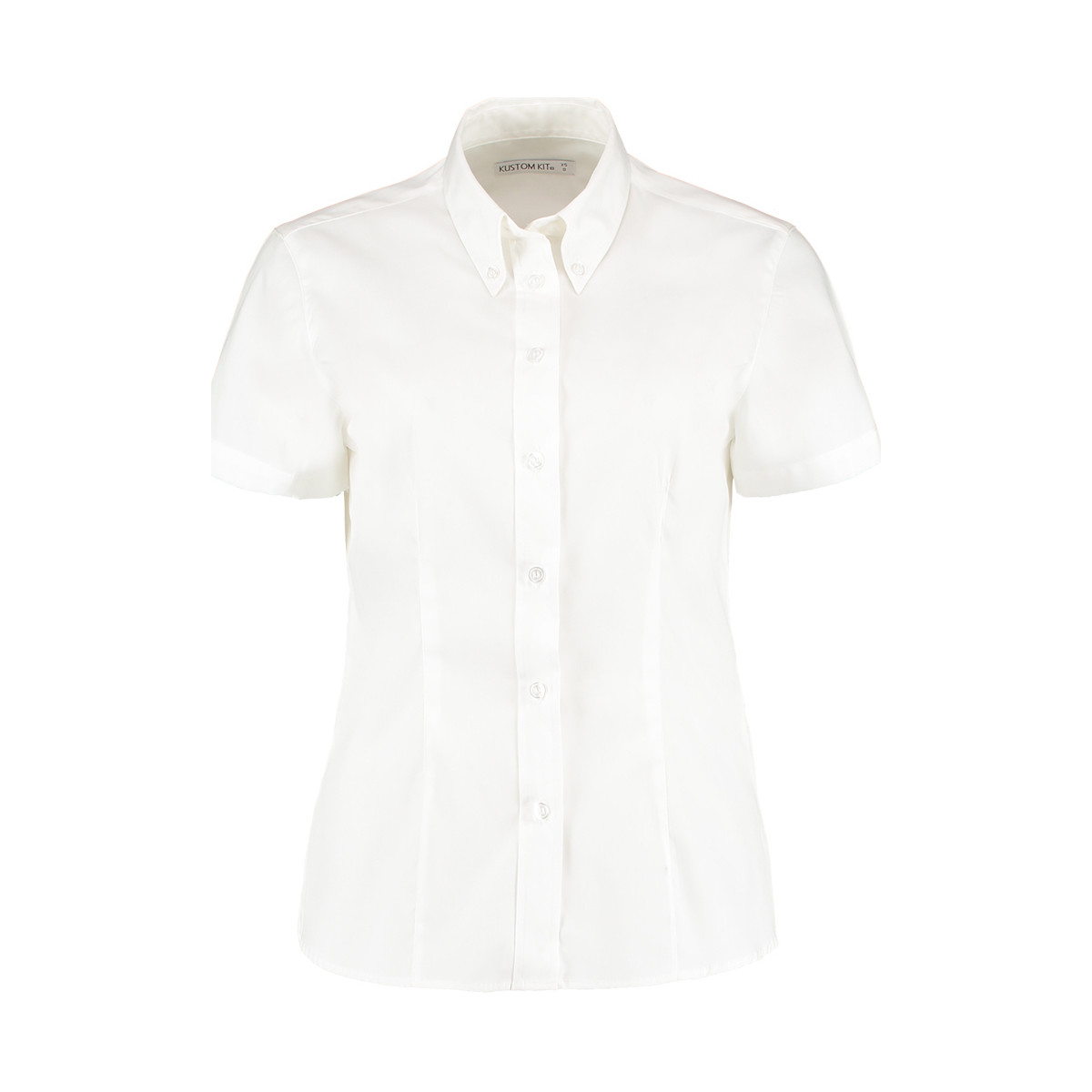 Vêtements Femme Chemises / Chemisiers Kustom Kit KK701 Blanc