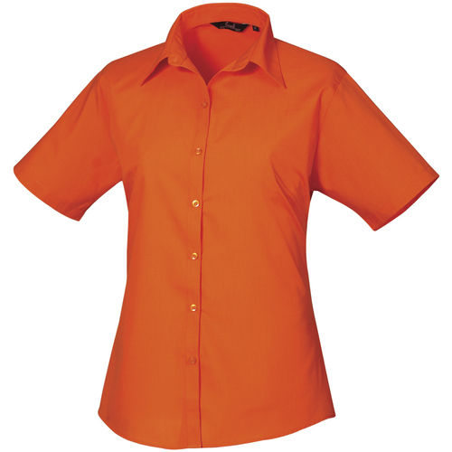 Vêtements Femme Chemises / Chemisiers Premier PR302 Orange