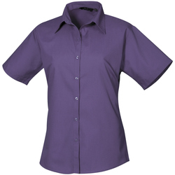 Vêtements Femme Chemises / Chemisiers Premier PR302 Violet foncé