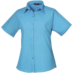 Vêtements Femme Chemises / Chemisiers Premier PR302 Turquoise