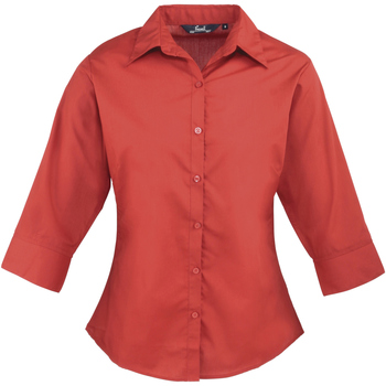 Vêtements Femme Chemises / Chemisiers Premier Poplin Rouge