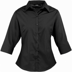 Vêtements Femme Chemises / Chemisiers Premier Poplin Noir