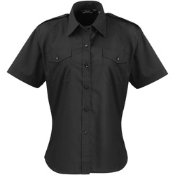 Vêtements Femme Chemises / Chemisiers Premier PR312 Noir
