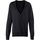 Vêtements Femme Gilets / Cardigans Premier Button Through Noir