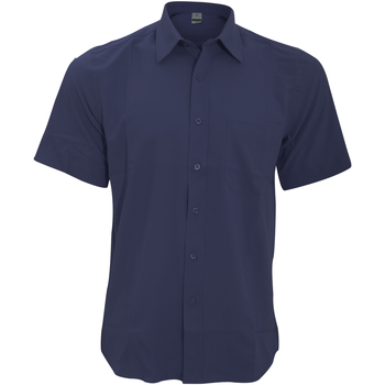 Vêtements Homme Chemises manches courtes Henbury HB595 Bleu