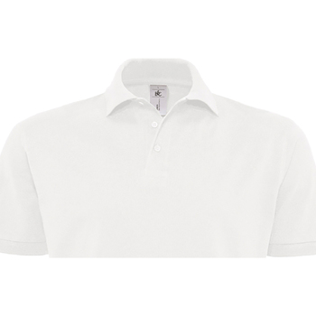 Vêtements Homme T-shirts manches courtes B And C PU422 Blanc