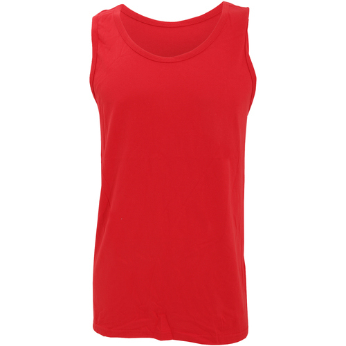 Vêtements Homme Débardeurs / T-shirts sans manche Gildan 64200 Rouge