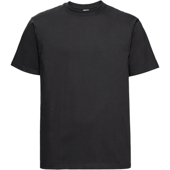 Vêtements Homme T-shirts manches courtes Russell Europe Tshirt épais à manches courtes 100% coton RW3276 Noir
