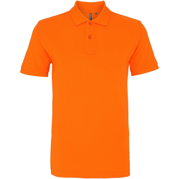 Vêtements Homme Polos manches courtes Asquith & Fox AQ010 Orange